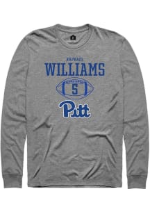 Raphael Williams Rally Mens Graphite Pitt Panthers NIL Sport Icon Tee