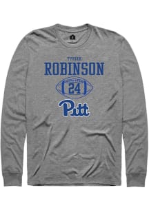 Tyreek Robinson Rally Mens Graphite Pitt Panthers NIL Sport Icon Tee