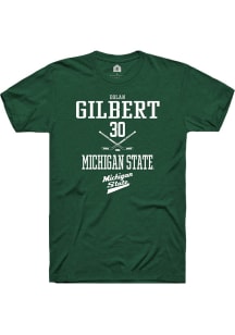 Dolan Gilbert Green Michigan State Spartans NIL Sport Icon Short Sleeve T Shirt
