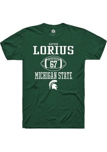 Hayden Lorius Green Michigan State Spartans NIL Sport Icon Short Sleeve T Shirt