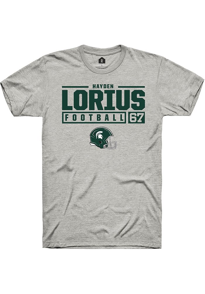 Hayden Lorius ASH Michigan State Spartans NIL Stacked Box Short