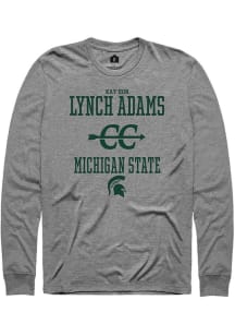 Kay’Ron Lynch adams Rally Mens Graphite Michigan State Spartans NIL Sport Icon Tee