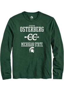 Madison Osterberg Rally Mens Green Michigan State Spartans NIL Sport Icon Tee