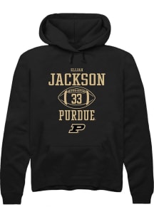 Elijah Jackson Rally Mens  Purdue Boilermakers NIL Sport Icon Hooded Sweatshirt