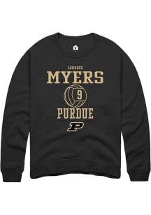 Lourdes Myers Rally Mens  Purdue Boilermakers NIL Sport Icon Crew Sweatshirt