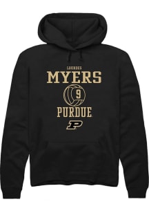 Lourdes Myers Rally Mens  Purdue Boilermakers NIL Sport Icon Hooded Sweatshirt