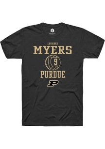 Lourdes Myers  Purdue Boilermakers NIL Sport Icon Short Sleeve T Shirt