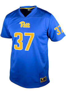 Davin Brewton Genuine Collective Mens Blue Pitt Panthers NIL Football Jersey