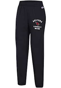 Champion Arizona Cardinals Womens Powerblend Black Sweatpants
