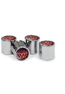 Washington Commanders 4pack Auto Accessory Valve Stem Cap