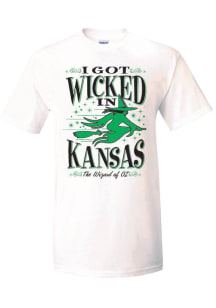 Wizard of Oz White I Got Wicked in Kansas Short Sleeve T Shirt