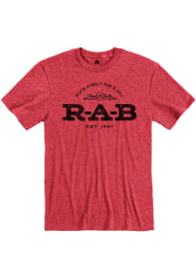 Rock-A-Belly Deli Red RAB Logo Short Sleeve Fashion T Shirt