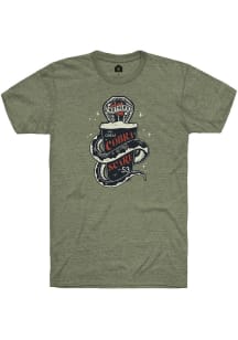 Mother's Brewing Company Heather City Green Cobra Scare Short Sleeve T-Shirt