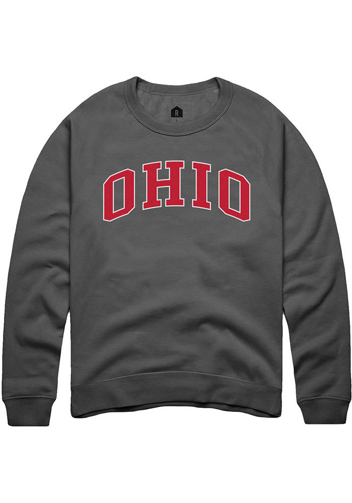 Ohio Womens Pepper Wordmark Unisex Long Sleeve Crew Sweatshirt