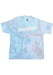 Cincinnati Women's Turquoise Dream Tie-Dye Wordmark Unisex Short Sleeve T-Shirt