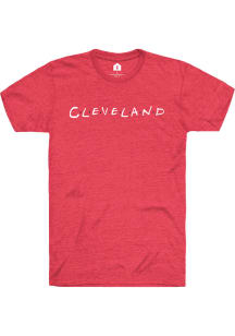 Rally Cleveland Red Dots Short Sleeve Fashion T Shirt