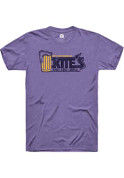 Kites Bar and Grill Purple Prime Logo Short Sleeve Fashion T Shirt