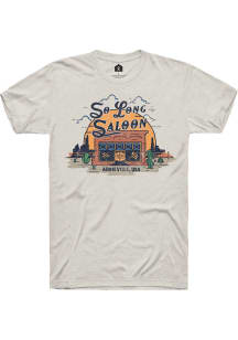 So Long Saloon Oatmeal Western Sunset Short Sleeve Fashion T Shirt