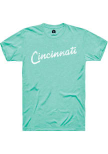 Rally Cincinnati  RH Script Short Sleeve T Shirt