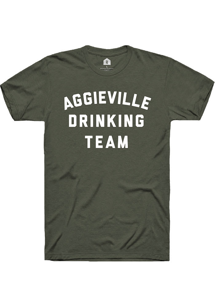 Rally Aggieville Tan Drinking Team Short Sleeve T Shirt