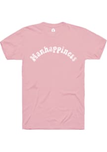 Rally Manhattan Pink Manhappiness Short Sleeve T Shirt