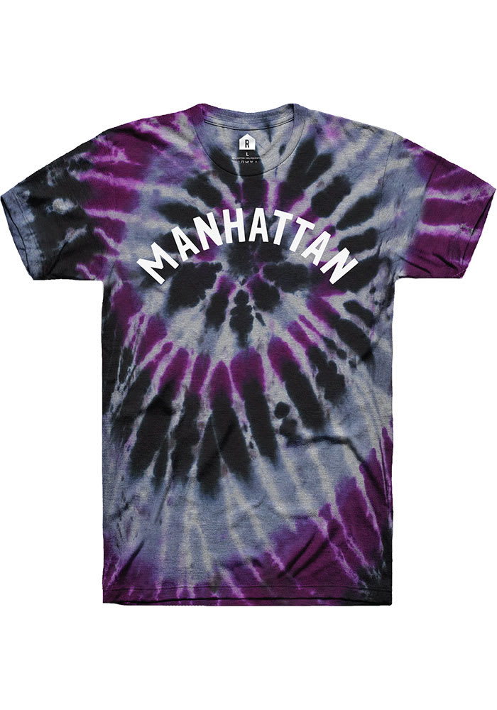 Rally Manhattan Purple Arch Wordmark Short Sleeve T Shirt