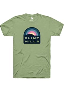 Rally Kansas Olive Flint Hills Short Sleeve T Shirt