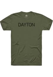 Rally Dayton Olive Disconnect Short Sleeve Fashion T Shirt