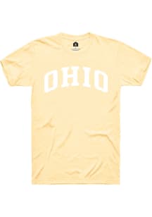 Rally Ohio Yellow Arch Wordmark Short Sleeve T Shirt