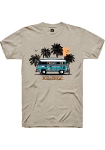Rally Oklahoma Tan Bus Short Sleeve Fashion T Shirt