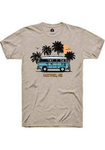 Rally Dayton Tan Bus Short Sleeve Fashion T Shirt