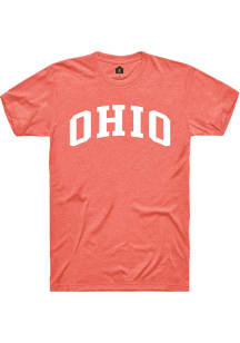 Rally Ohio Pink Arch Wordmark Short Sleeve T Shirt