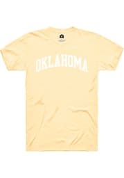 Rally Oklahoma Yellow Arch Wordmark Short Sleeve T Shirt