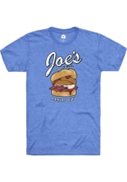 Joes Kansas City Bar-B-Que Blue Z-Man Sandwich Short Sleeve Fashion T Shirt