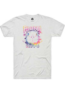 Fiona the Hippo Peaking Out Tie Dye White Short Sleeve Fashion T Shirt