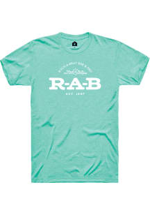 Rock-A-Belly Deli Mint Green RAB Logo Short Sleeve Fashion T Shirt