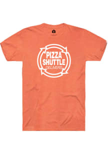 Pizza Shuttle Orange Logo Short Sleeve Fashion T-Shirt