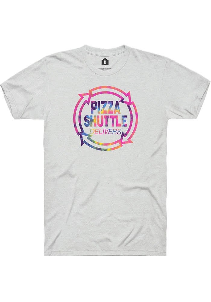 Pizza Shuttle White Logo Short Sleeve Fashion T-Shirt