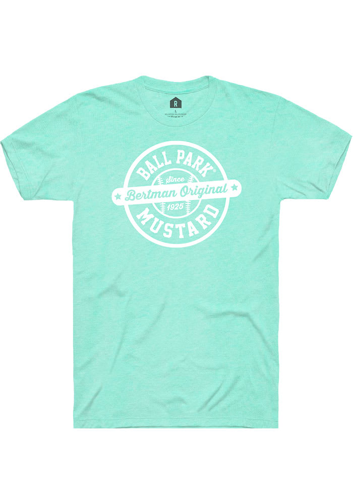 Bertman Mustard Mint Green Prime Logo Short Sleeve Fashion T Shirt
