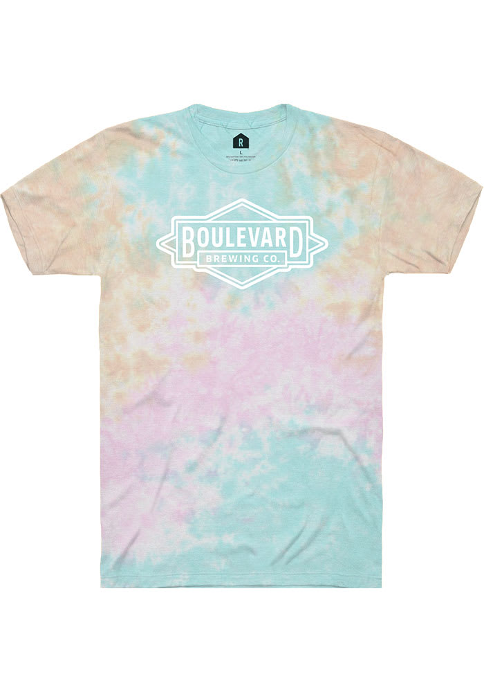 Boulevard Brewing Co. Tie-Dye Prime Logo Short Sleeve T Shirt