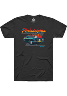 Rally Philadelphia Black Muscle Car Short Sleeve Fashion T Shirt