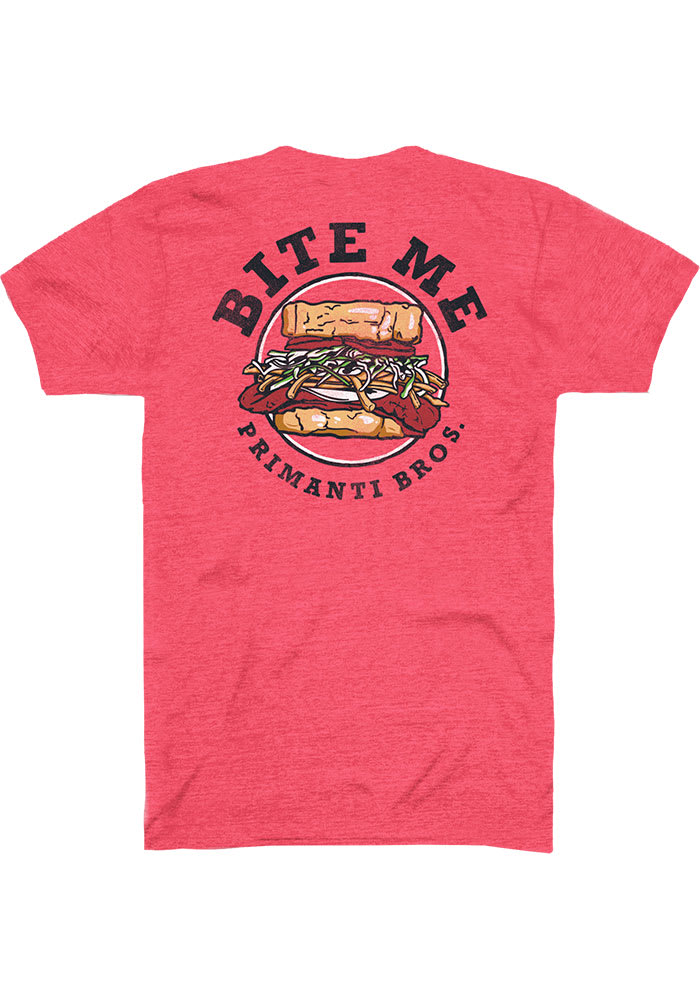 Primanti Bros. Red Bite Me Short Sleeve Fashion T Shirt