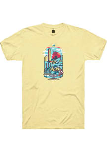 Boulevard Brewing Co. Yellow Cityscape Can Short Sleeve T Shirt