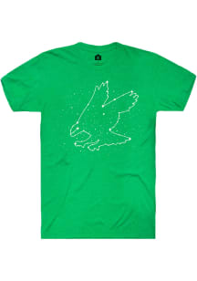 Rally Philadelphia Green Bird Constellation Short Sleeve Fashion T Shirt