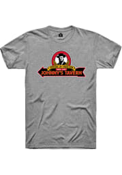Johnny's Tavern Graphite Prime Logo Short Sleeve T Shirt