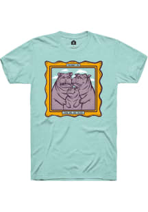 Fiona the Hippo Mint Family Portrait Short Sleeve T-Shirt
