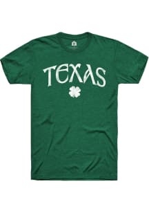 Texas Heather Grass Shamrock Short Sleeve T-Shirt