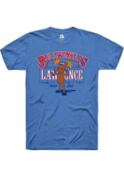 Bullwinkles Blue Moose Mascot Short Sleeve Fashion T Shirt