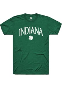 Indiana Heather Grass Shamrock Short Sleeve T-Shirt