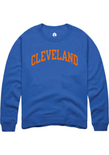 Cleveland Royal Arch Wordmark Long Sleeve Crew Sweatshirt